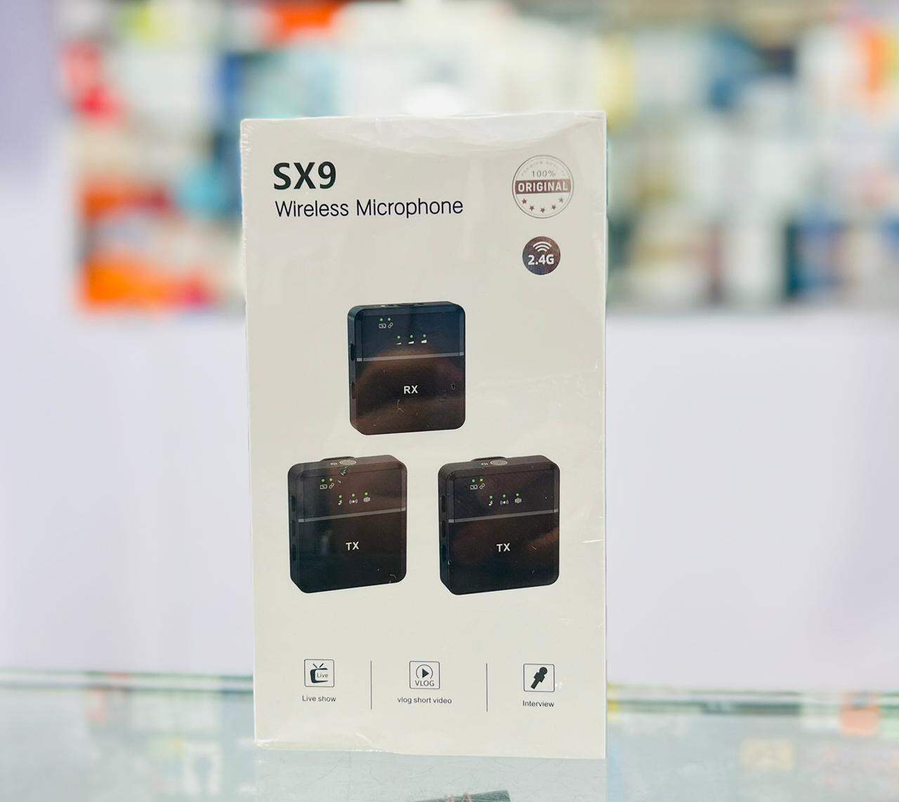 SX9 Dual Wireless Microphone