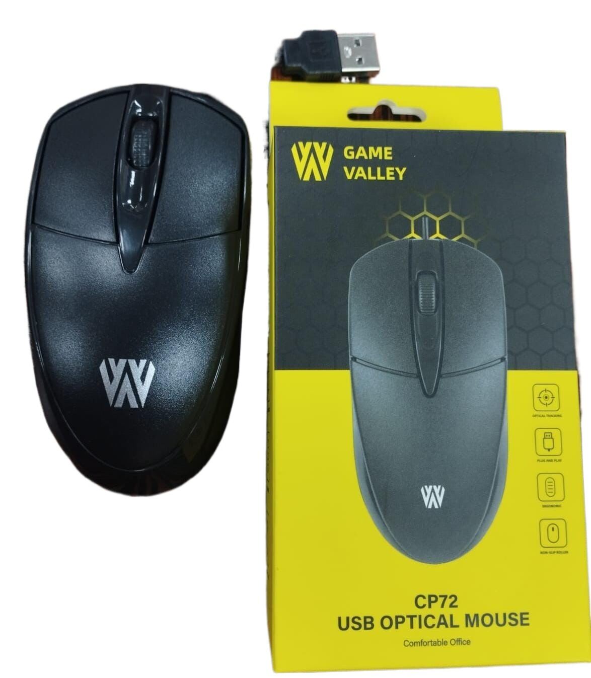 Game Valley CP72 USB Optical Mouse